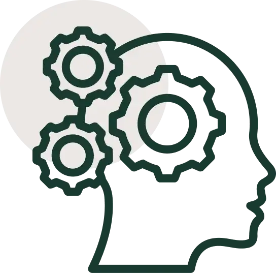 Cognitive symptoms including brain fog and concentration difficulties
